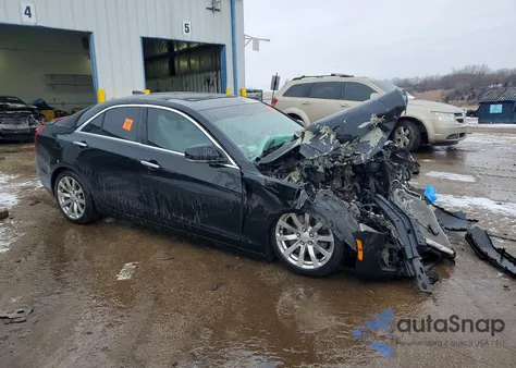 2017 Cadillac Ats Luxury z USA, uszkodzony, nr VIN 1G6AH5SX1H0124491